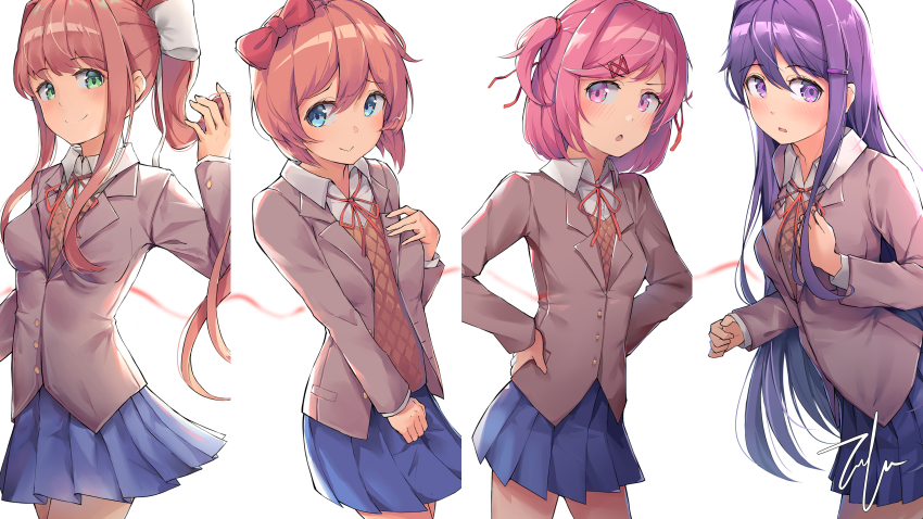 Monika (Doki Doki Literature Club) Rule 34 Image