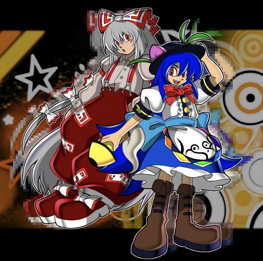 Fujiwara No Mokou (Sonic (Series)) Rule 34 Image
