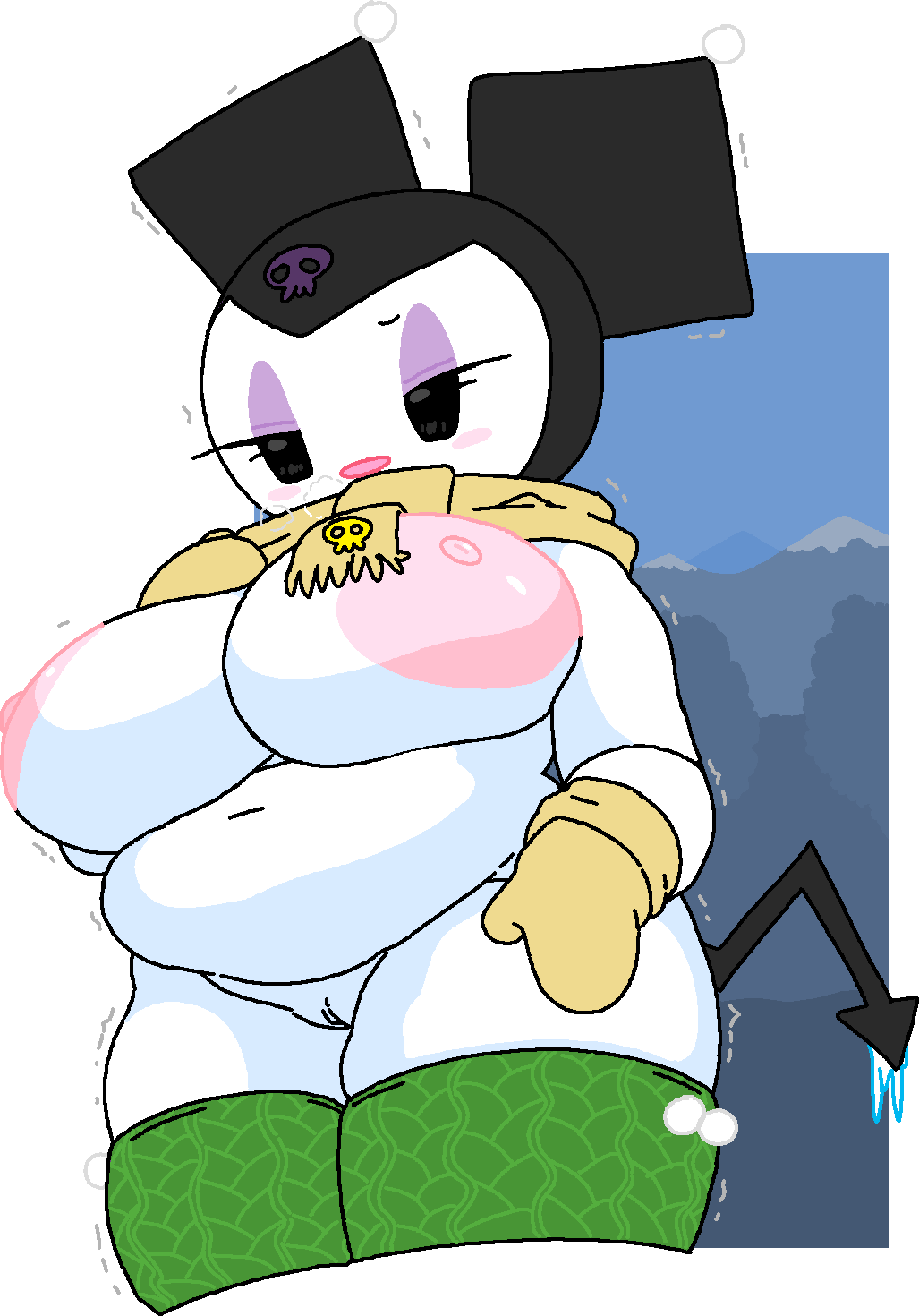 Big Breasts Rule 34 Image