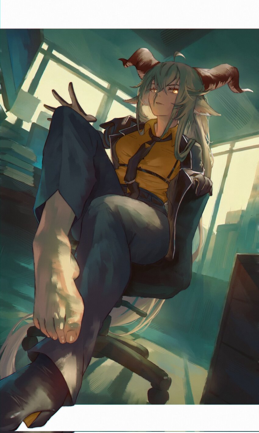 Degenbrecher (Arknights) Rule 34 Image