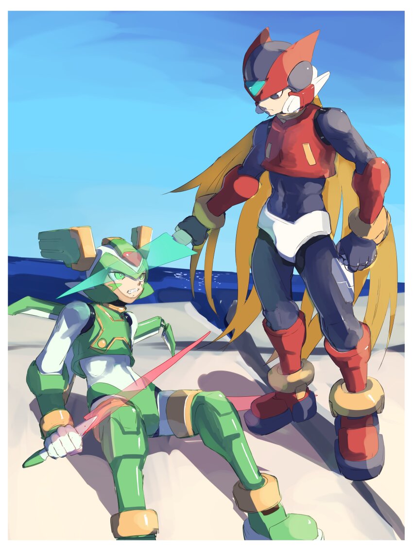 Zero (Mega Man) Rule 34 Image