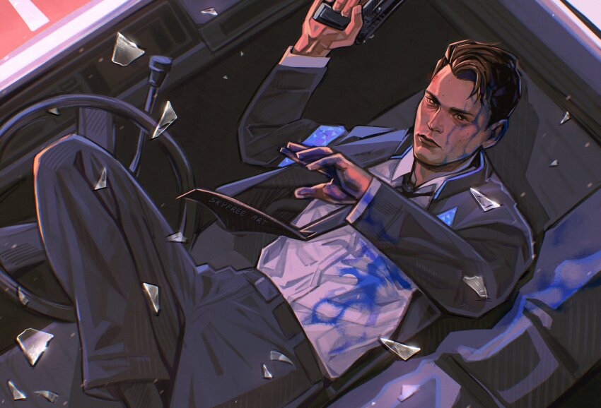 Connor (Detroit) Rule 34 Image