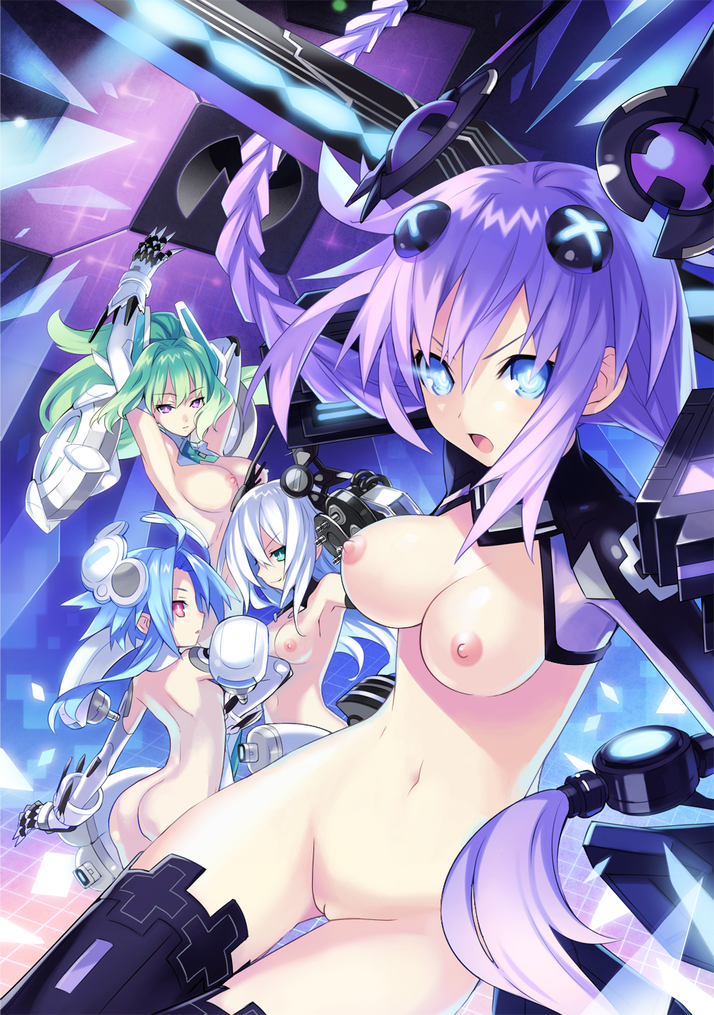 Black Heart (Neptunia (Series)) Rule 34 Image