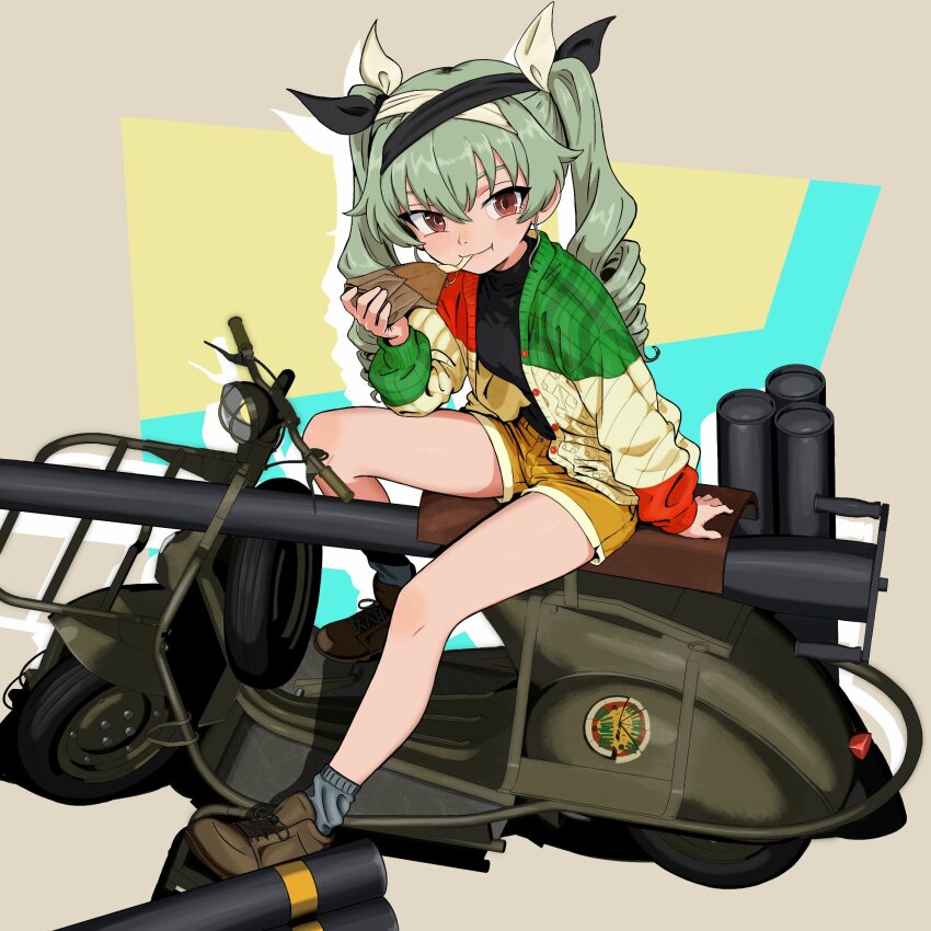 Anchovy (Girls Und Panzer) Rule 34 Image