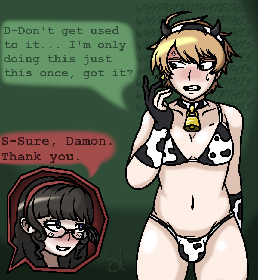 Maitsu Damon (Danganronpa) Rule 34 Image