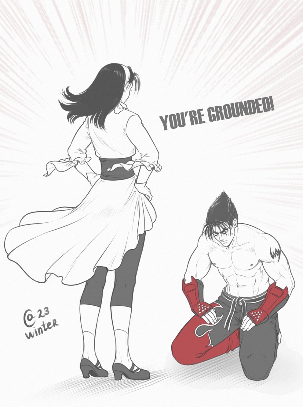 Kazama Jin (Namco) Rule 34 Image
