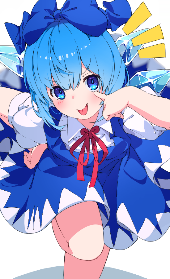 Cirno (Touhou) Rule 34 Image