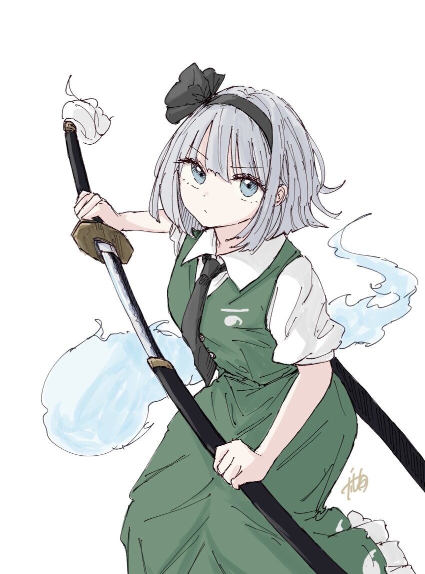 Konpaku Youmu (Touhou) Rule 34 Image
