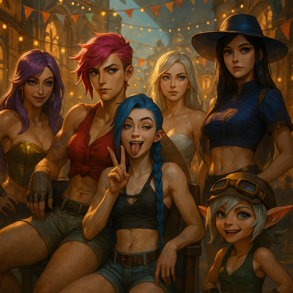 Ashe (League Of Legends) Rule 34 Image