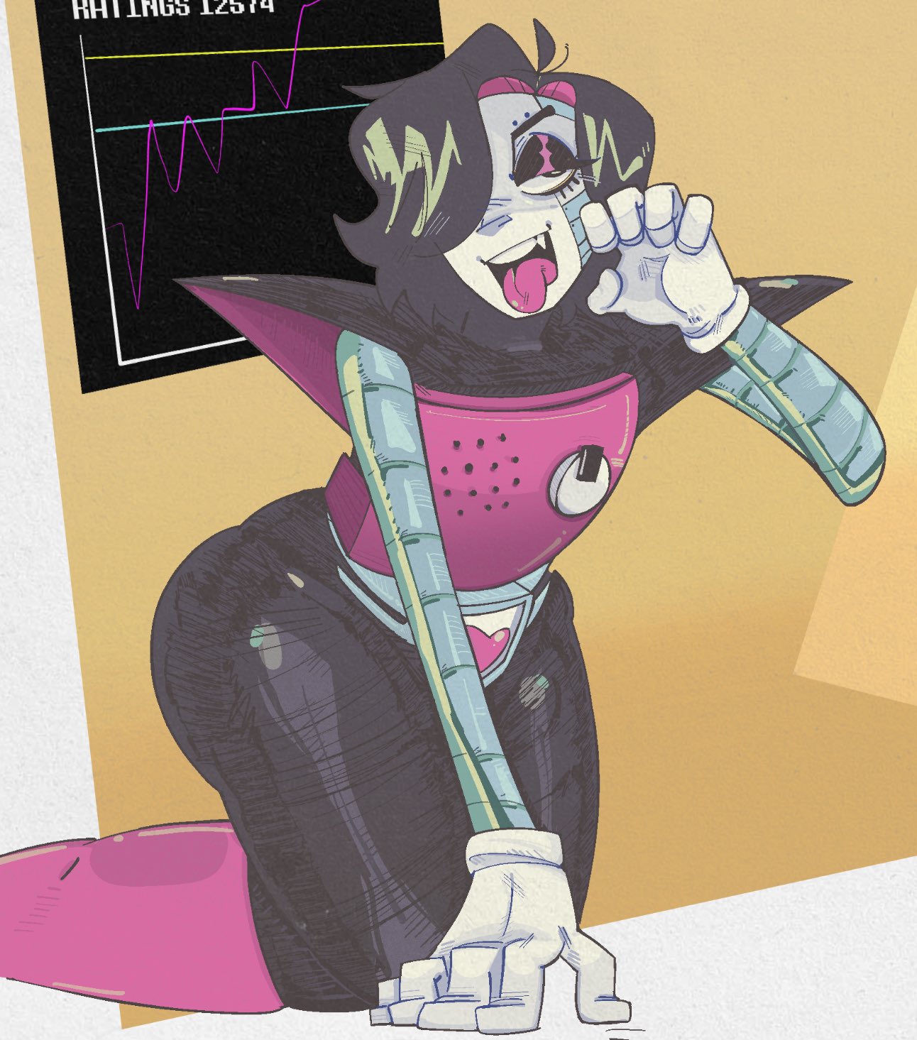 Mettaton (Undertale) Rule 34 Image
