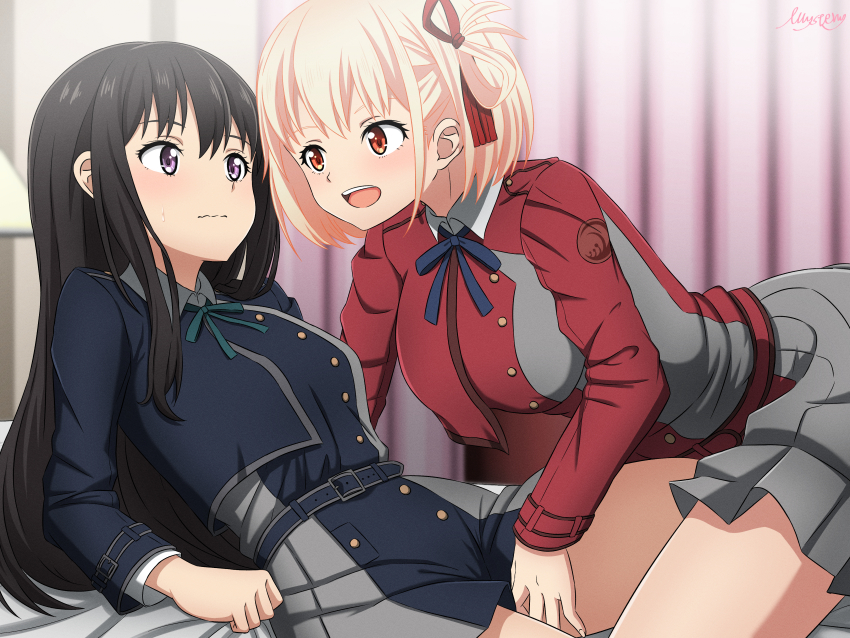 Inoue Takina (Lycoris Recoil) Rule 34 Image
