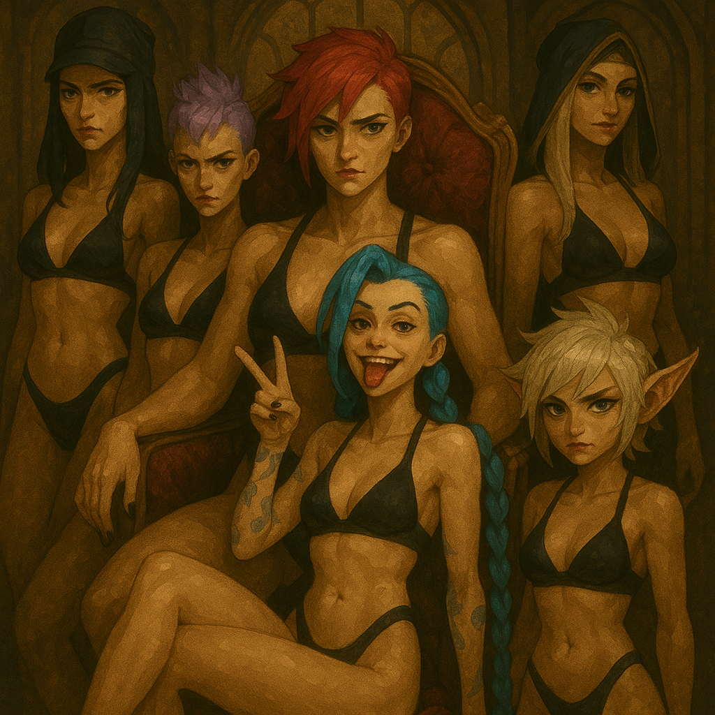 Ashe (League Of Legends) Rule 34 Image