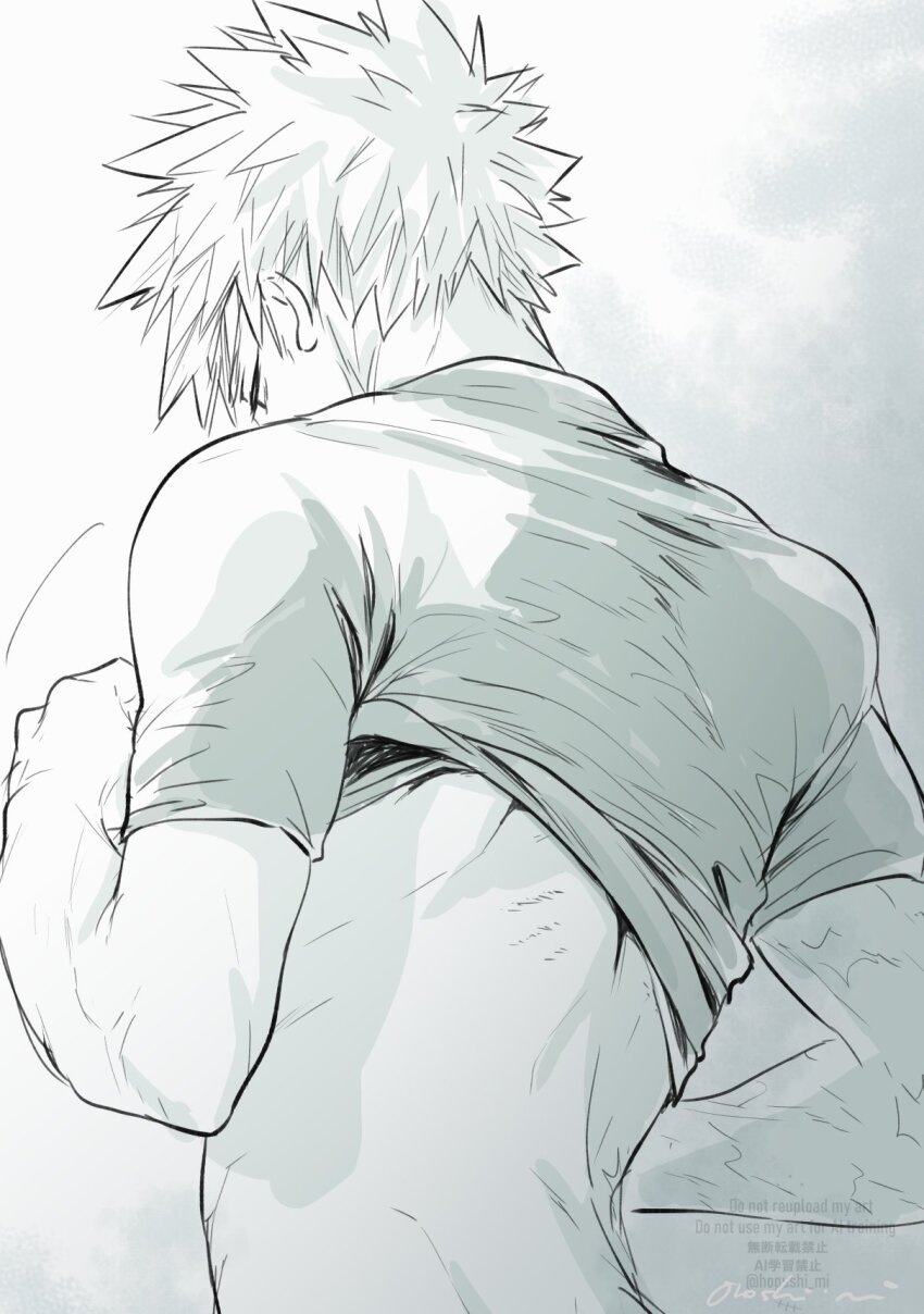 Bakugou Katsuki (Boku No Hero Academia) Rule 34 Image