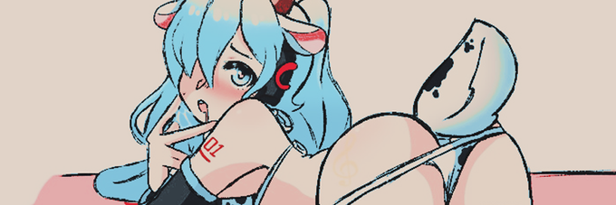 Hatsune Miku (Vocaloid) Rule 34 Image