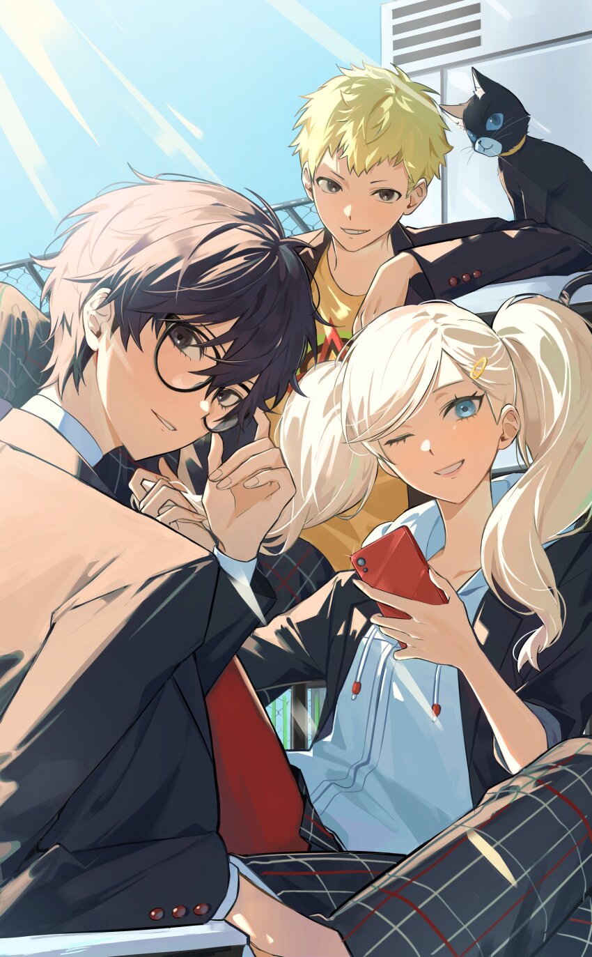 Amamiya Ren (Morgana (Persona 5)) Rule 34 Image