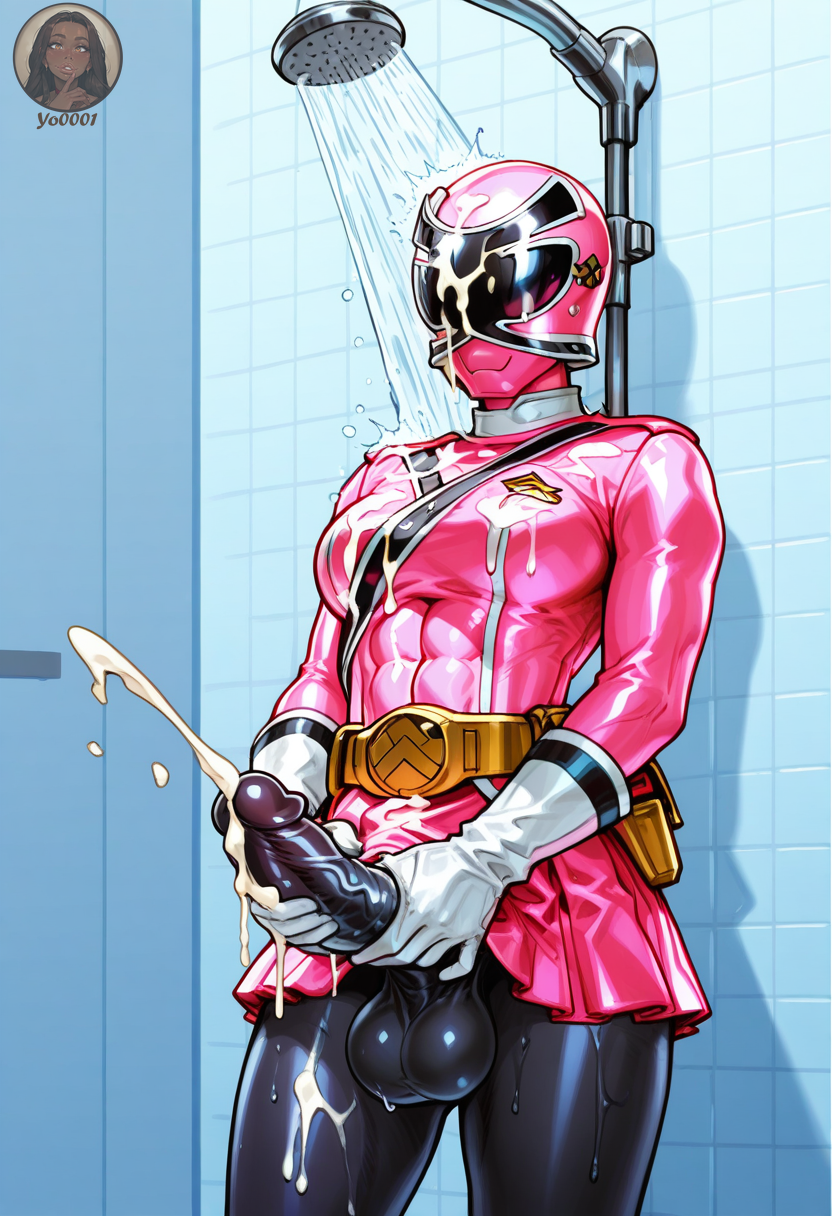 Pink Ranger (Power Rangers) Rule 34 Image