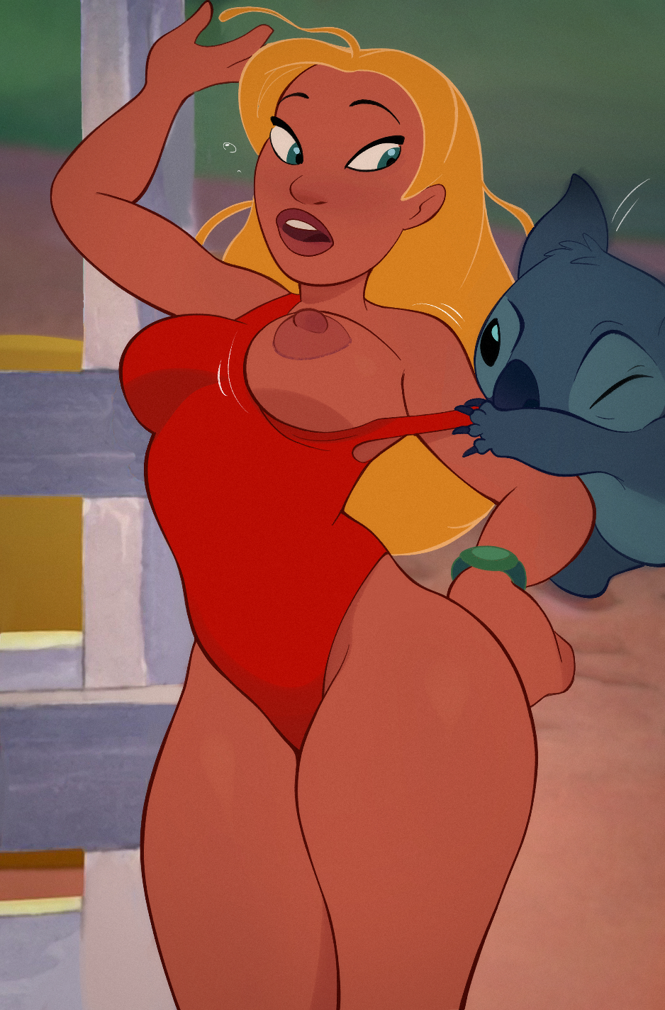 Lifeguard (Lilo And Stitch) Rule 34 Image