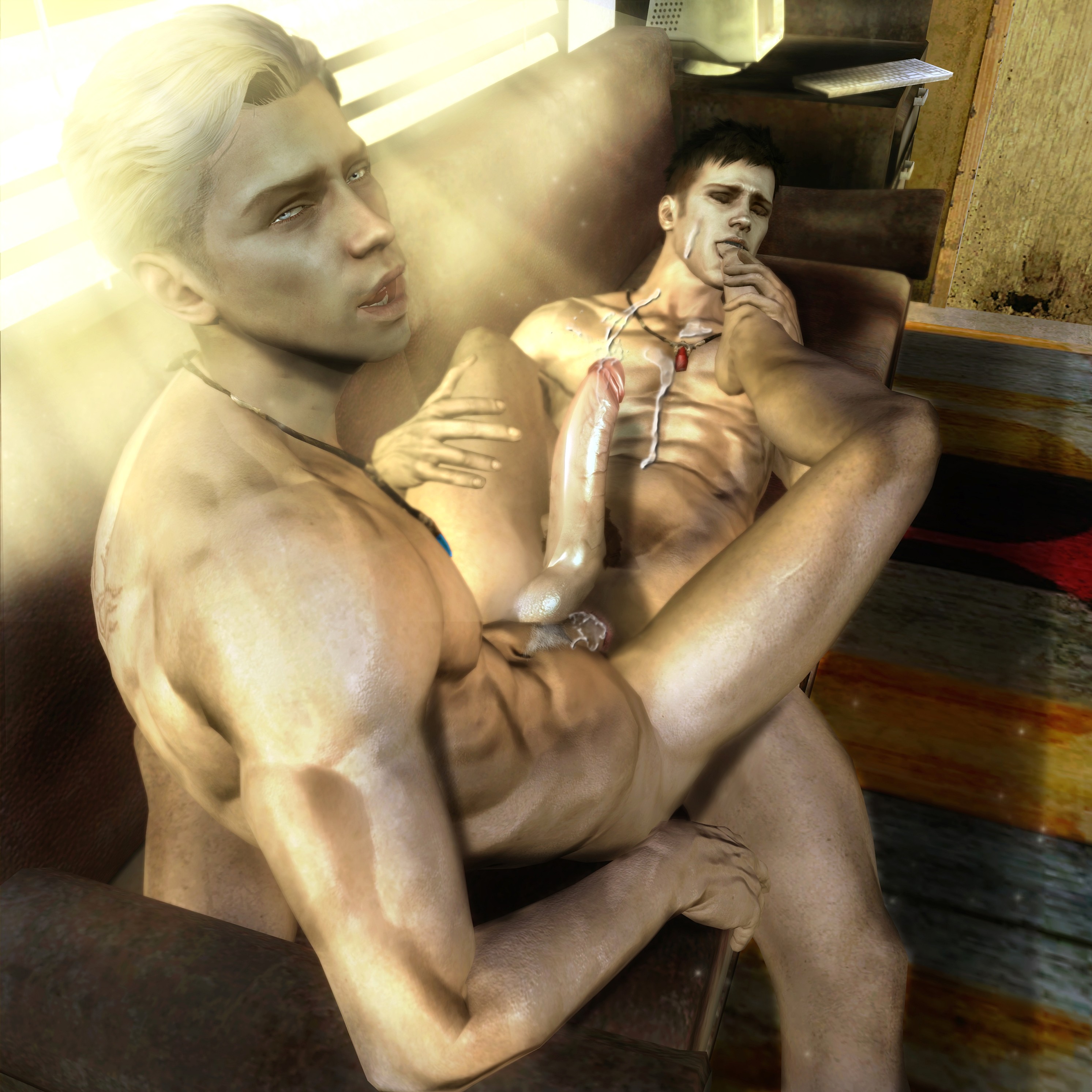 Dante (Dmc: Devil May Cry) Rule 34 Image