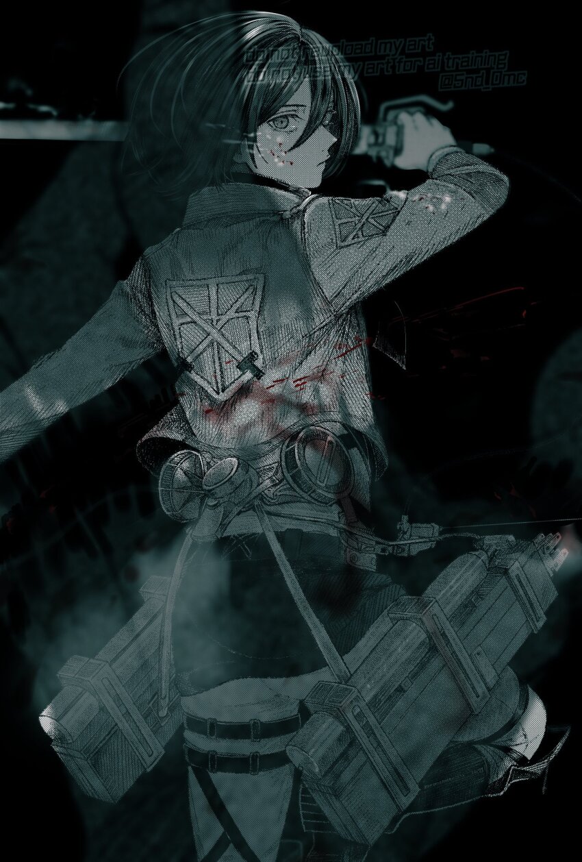 Mikasa Ackerman (Shingeki No Kyojin) Rule 34 Image