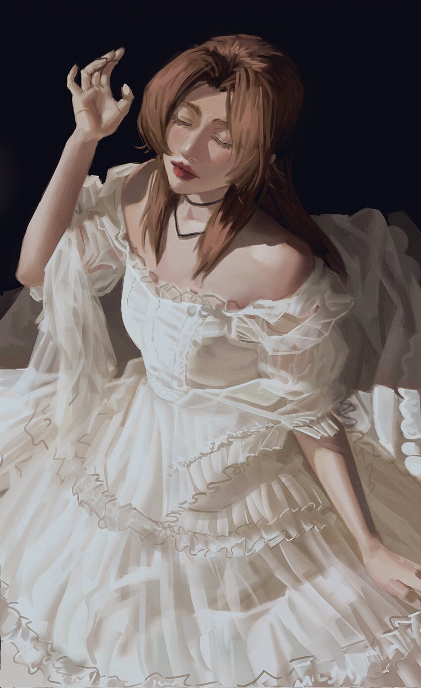 Aerith Gainsborough (Final Fantasy) Rule 34 Image