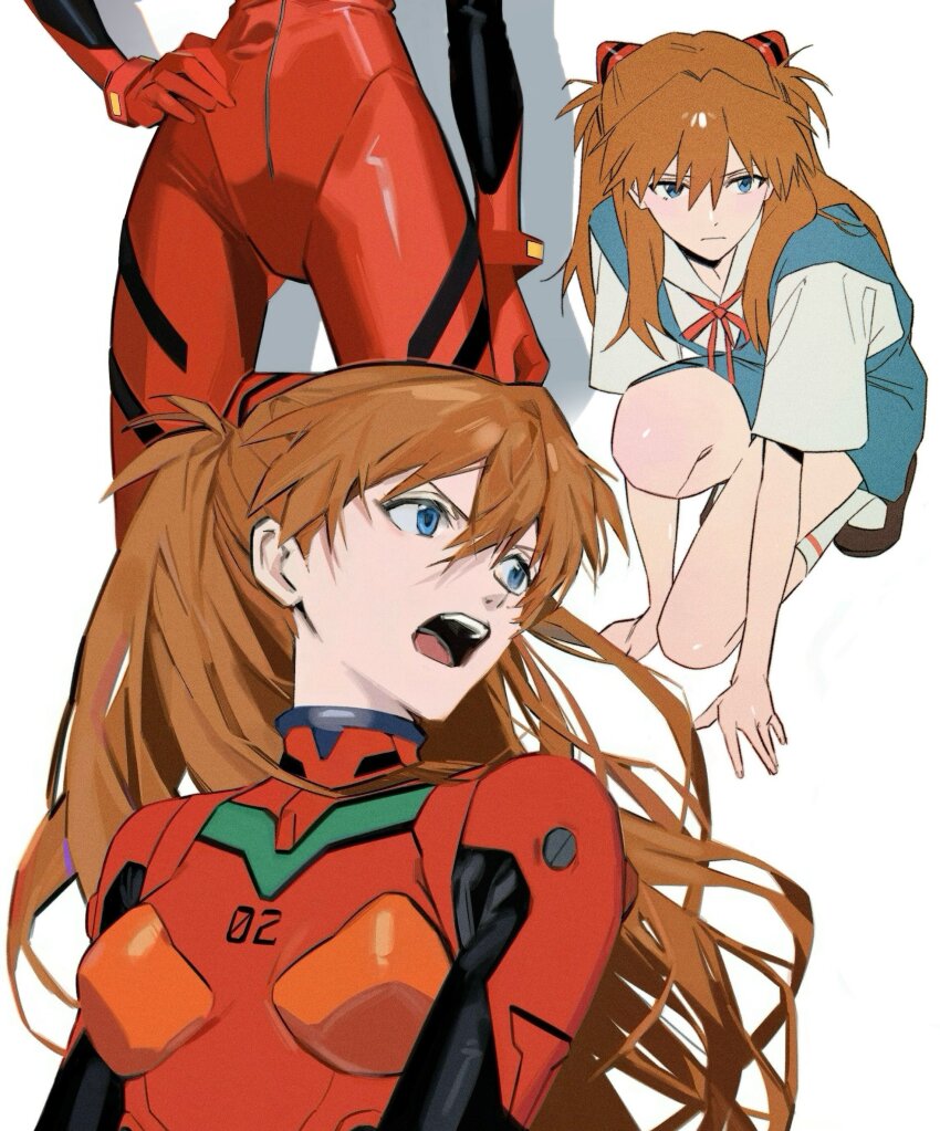 Souryuu Asuka Langley (Neon Genesis Evangelion) Rule 34 Image