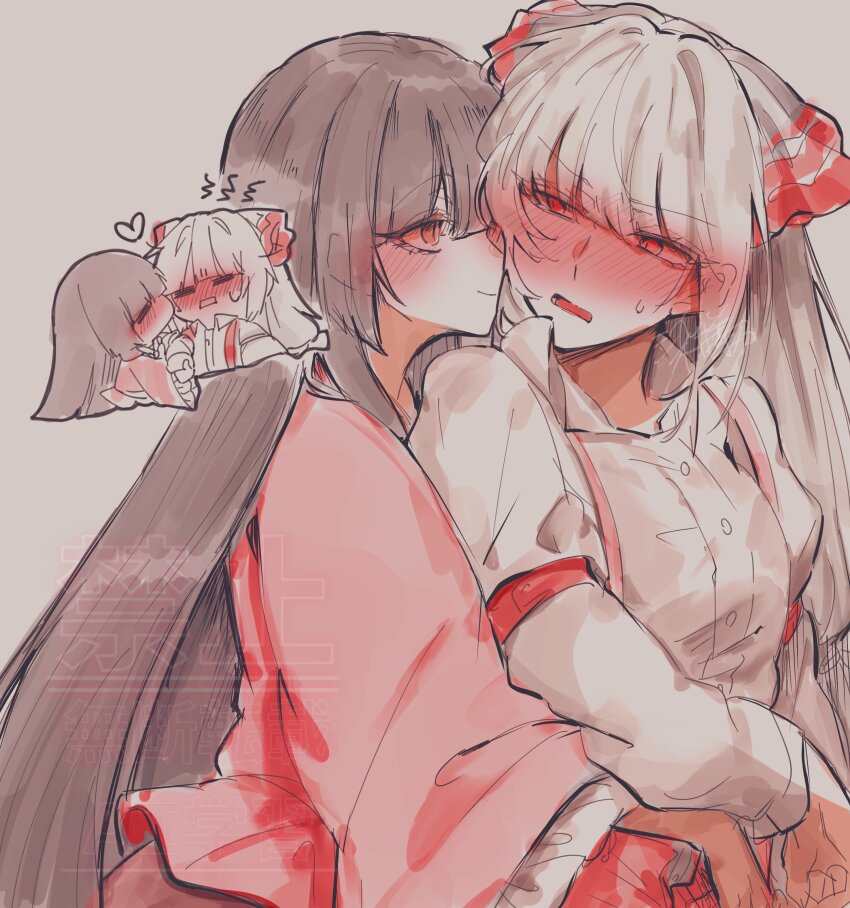 Fujiwara No Mokou (Touhou) Rule 34 Image
