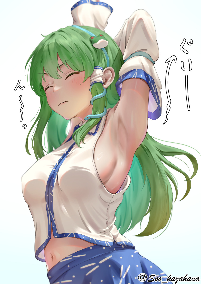Kochiya Sanae (Touhou) Rule 34 Image