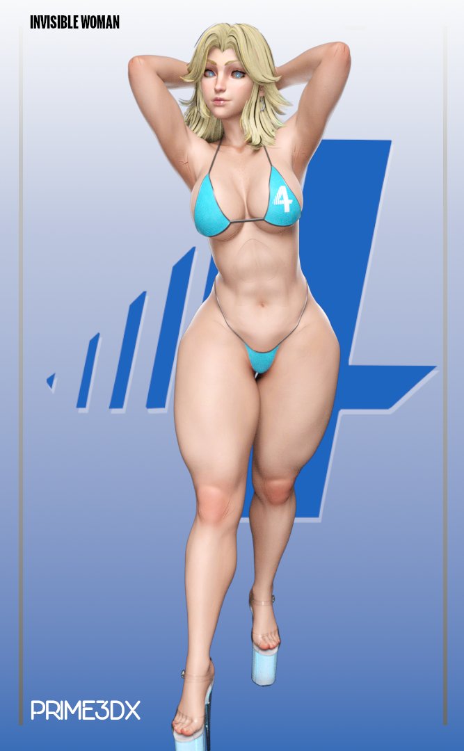 Invisible Woman (Marvel) Rule 34 Image