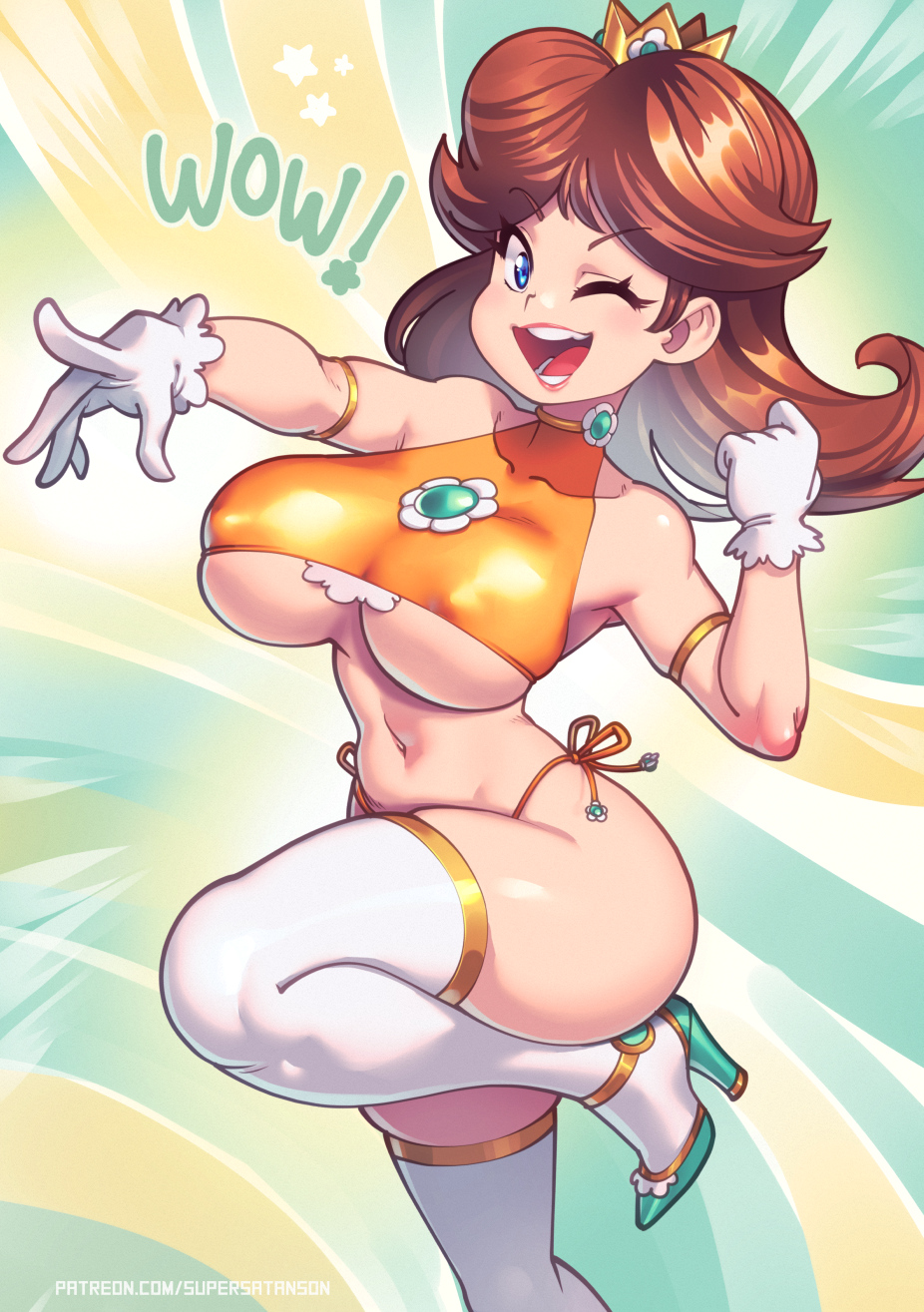 Princess Daisy (Mario (Series)) Rule 34 Image