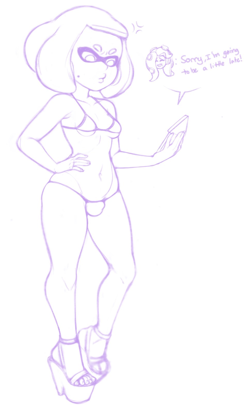Marina (Splatoon) Rule 34 Image
