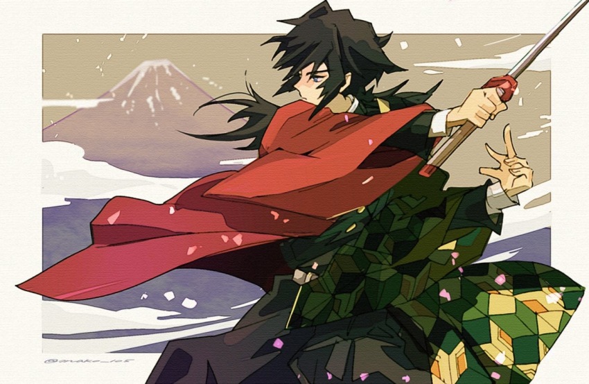 Tomioka Giyuu (Kimetsu No Yaiba) Rule 34 Image