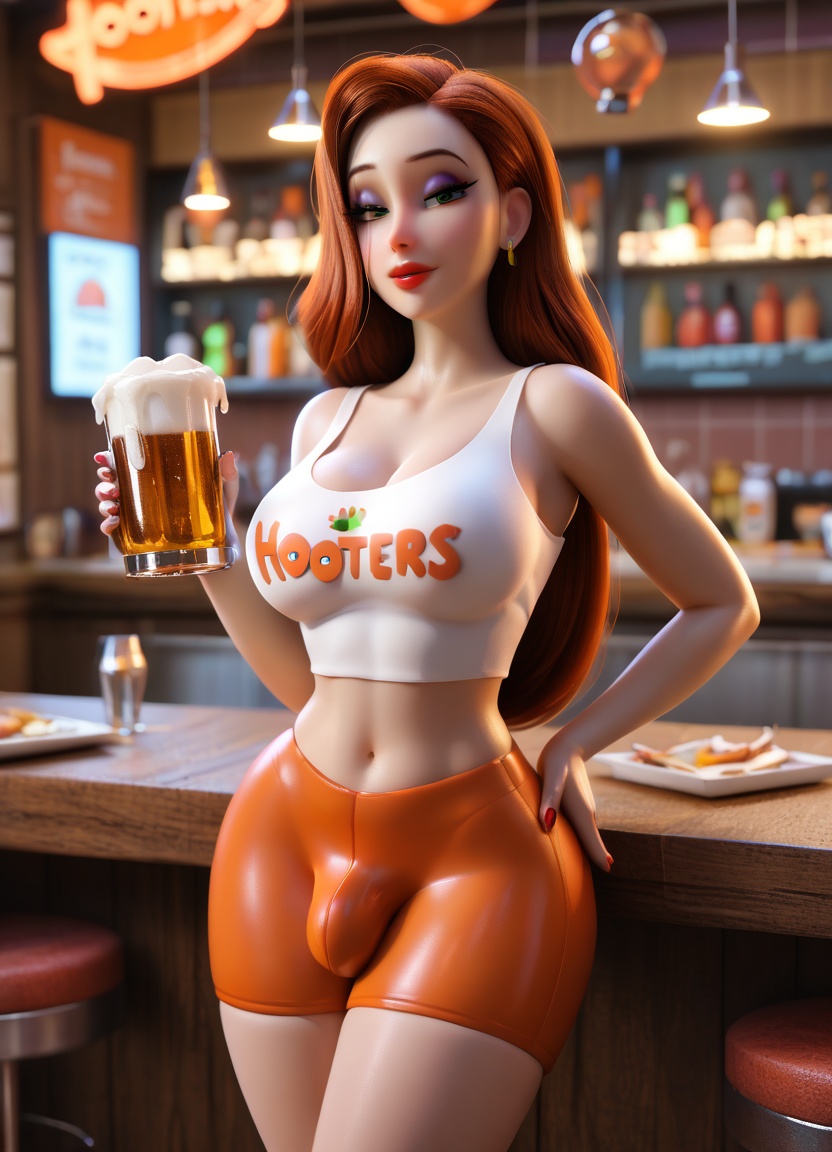 Jessica Rabbit (Hooters) Rule 34 Image