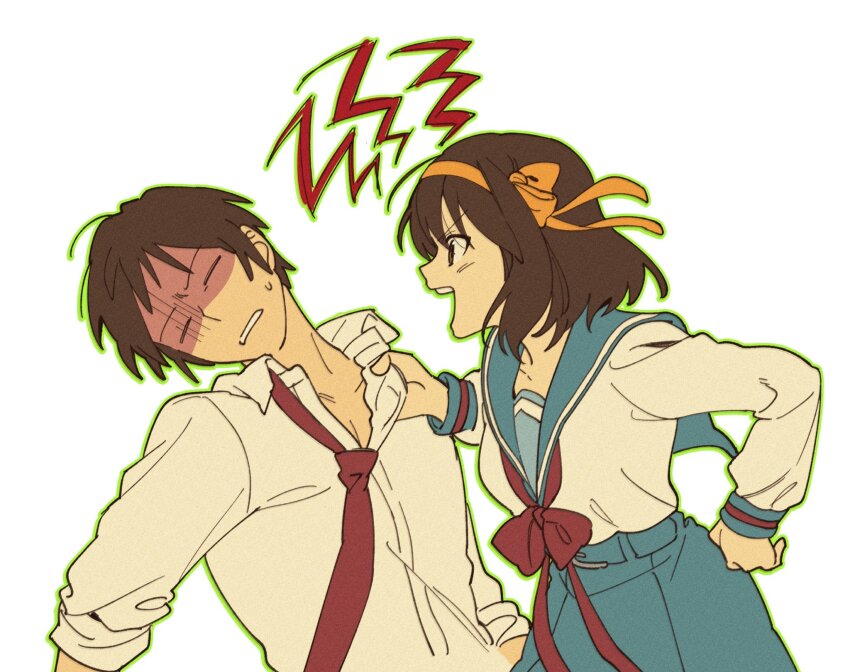 Kyon (Suzumiya Haruhi No Yuuutsu) Rule 34 Image
