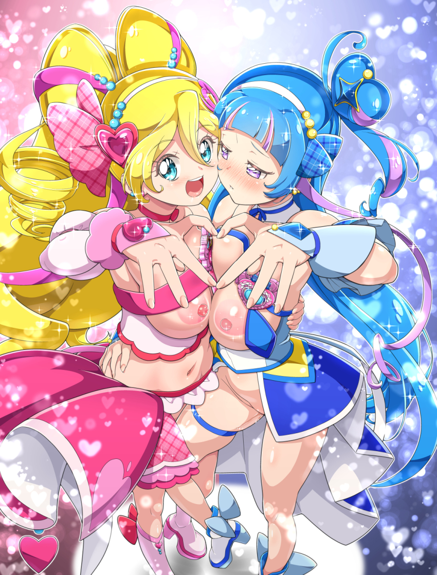 Aokaze Nana (Kimi To Idol Precure) Rule 34 Image