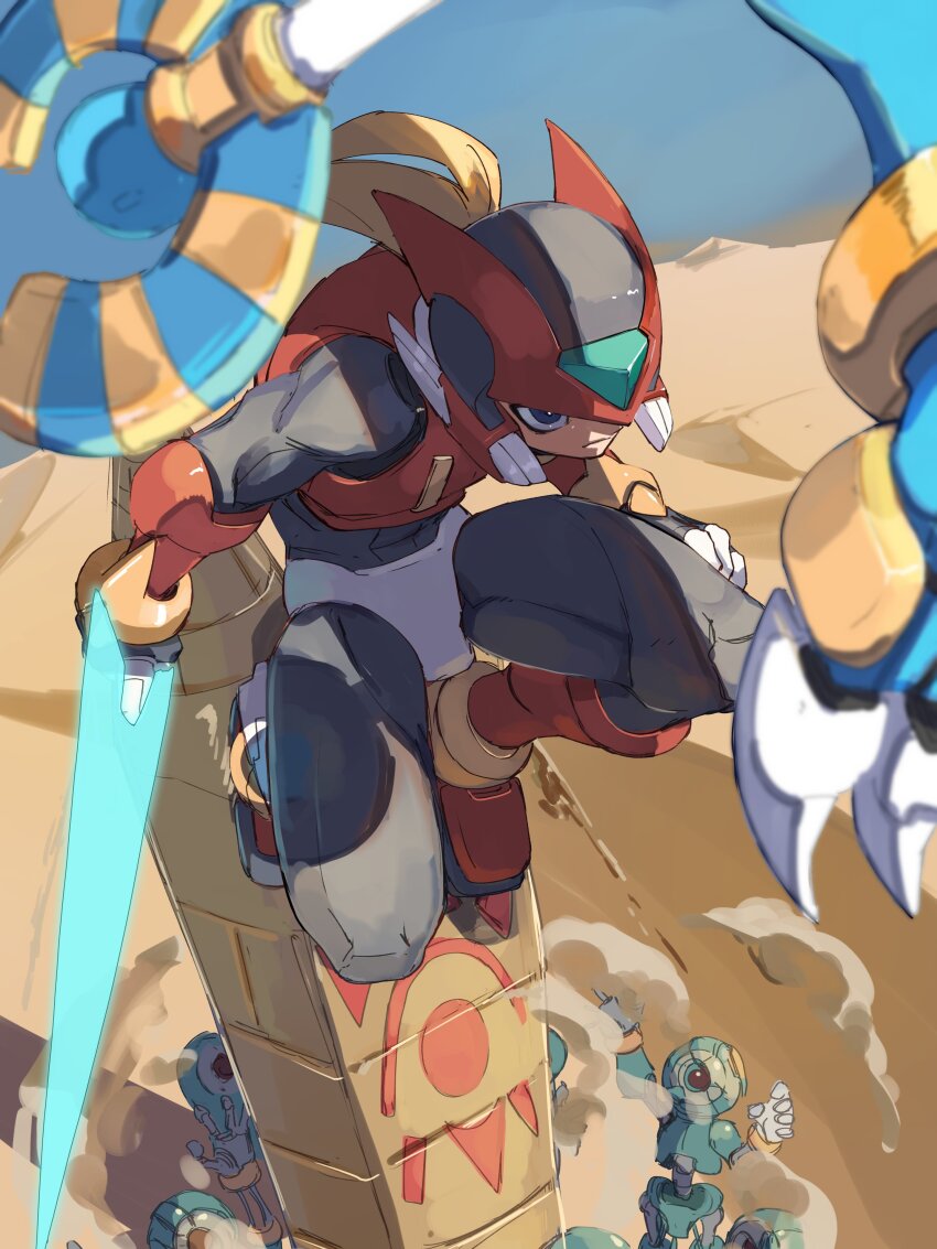 Zero (Mega Man) Rule 34 Image
