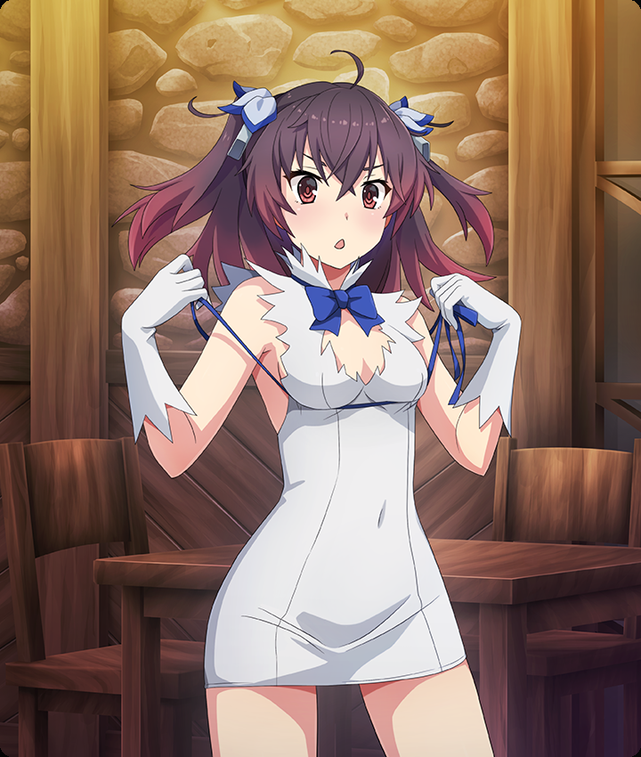 Asakura Mihono (Dungeon Ni Deai Wo Motomeru No Wa Machigatteiru Darou Ka) Rule 34 Image