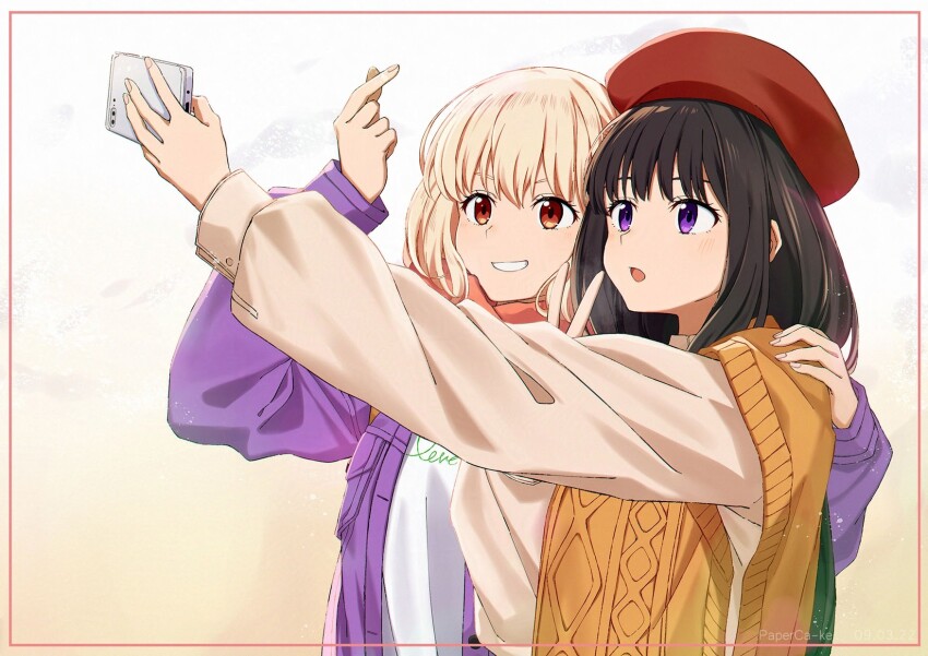 Inoue Takina (Lycoris Recoil) Rule 34 Image