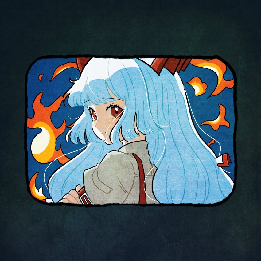 Fujiwara No Mokou (Touhou) Rule 34 Image