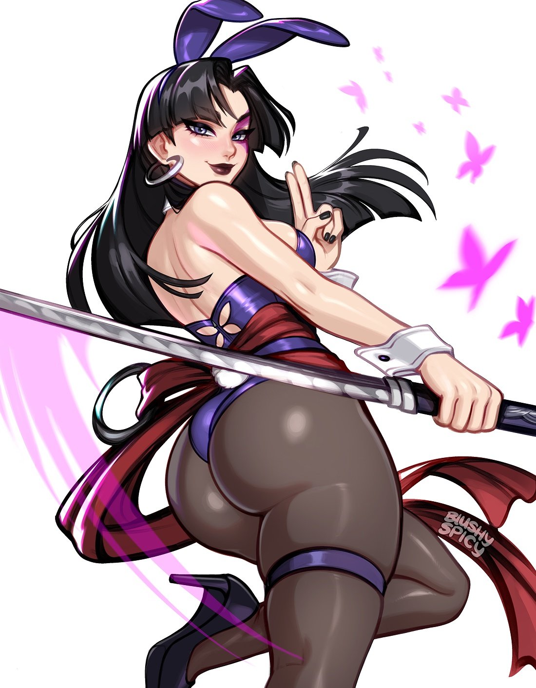 Psylocke (Sai) (Vengeance) Rule 34 Image