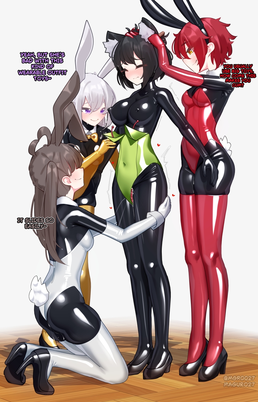 4girls Rule 34 Image
