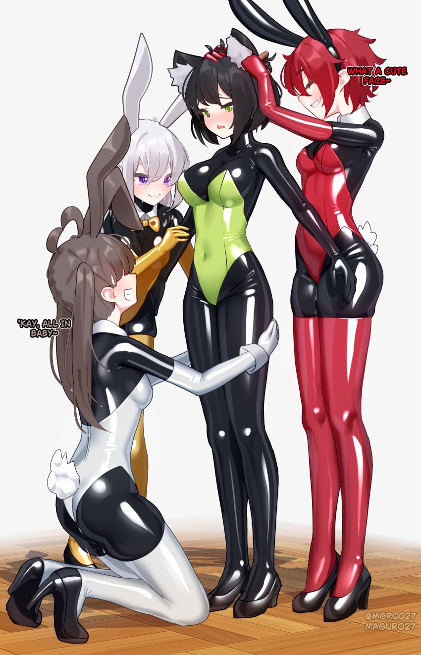 4girls Rule 34 Image