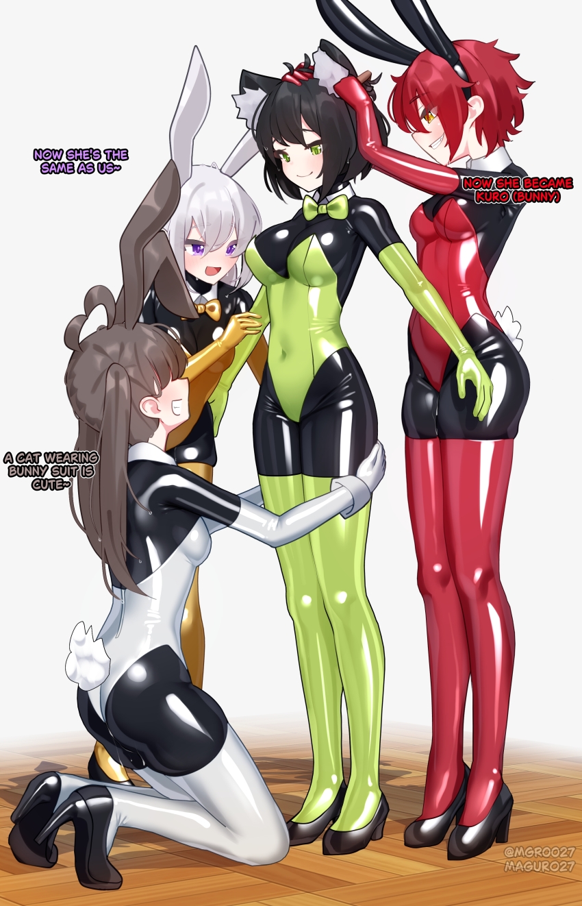 4girls Rule 34 Image