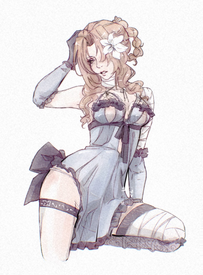 Aerith Gainsborough (Final Fantasy) Rule 34 Image