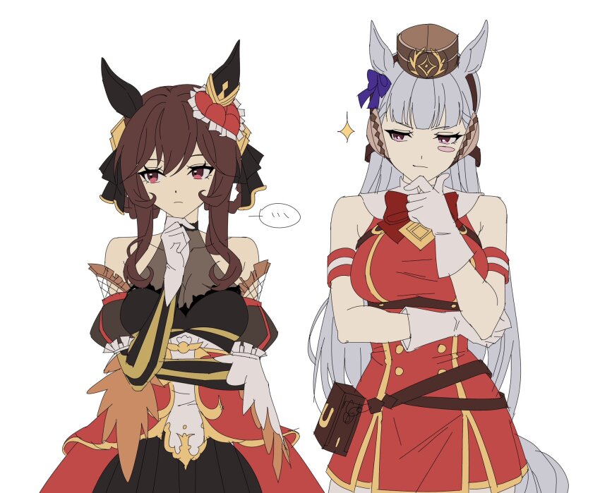 Gentildonna (Regina Dei Fiori) (Umamusume) Rule 34 Image