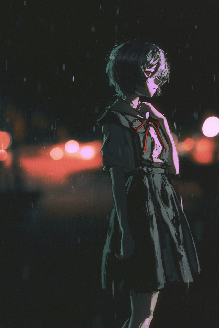 Ayanami Rei (Neon Genesis Evangelion) Rule 34 Image