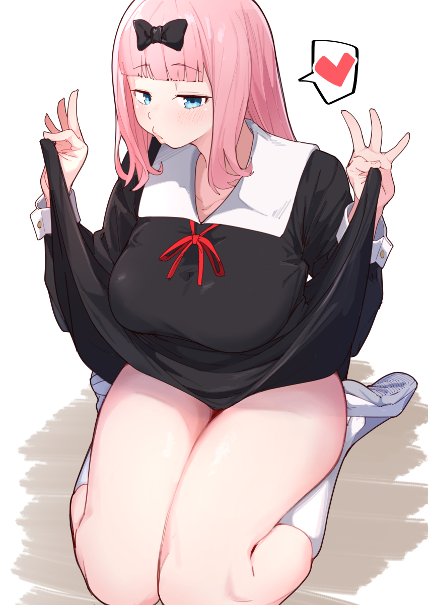 Fujiwara Chika (Kaguya-Sama Wa Kokurasetai ~Tensai-Tachi No Renai Zunousen~) Rule 34 Image
