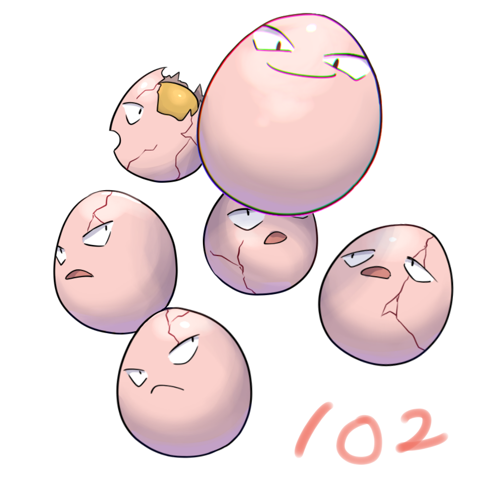 Exeggcute (Nintendo) Rule 34 Image