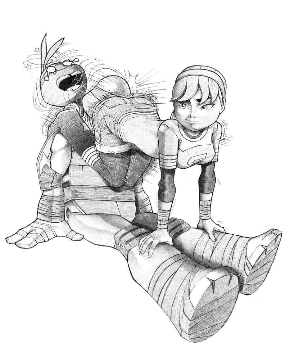 April O'Neil (Tmnt 2012) Rule 34 Image
