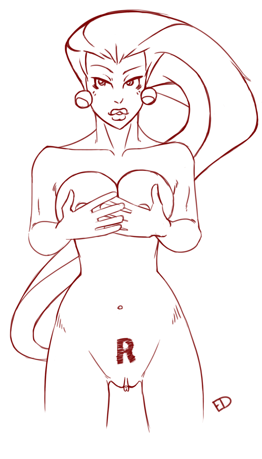Jessie (Pokemon) Rule 34 Image
