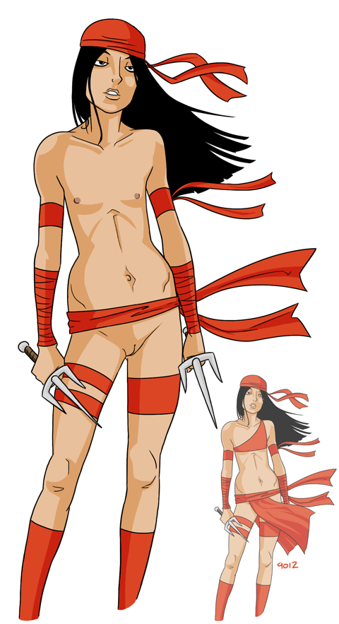 Elektra Natchios (Daredevil (Series)) Rule 34 Image
